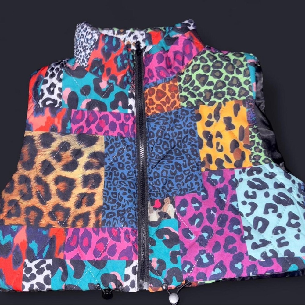Colorful Patchwork Vest